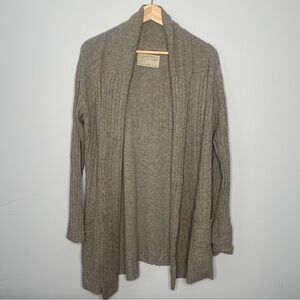 Women's All Saints size 12 Open Front Cardigan Sweater